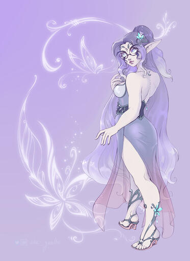 Prize for an art raffle winner